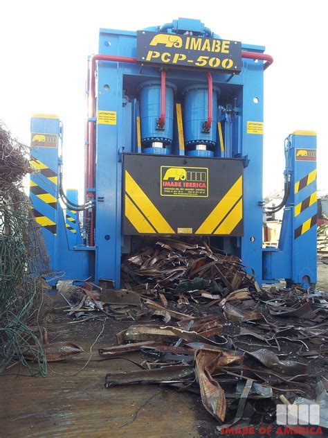 IMABE PORTABLE SHEAR BALER PCP 500 Techonology For Solid Waste