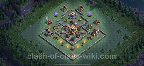 Meisterhütte Lvl 5 Anti 3 Sterne Base Link Layout Nachtdorf Coc Clash Of Clans 2023 Mh5