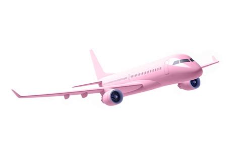 Airplane Against Pink PSD, High Quality Free PSD Templates for Download