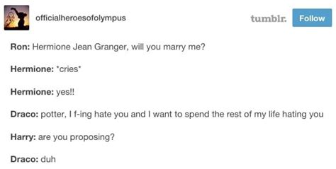 Things Draco Malfoy Should Ve Said In Harry Potter Gay Harry Potter Draco Harry Potter