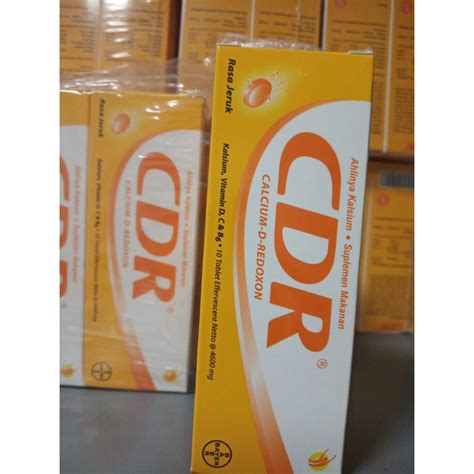 Jual CDR Calcium D Redoxon Eff 10 S Shopee Indonesia