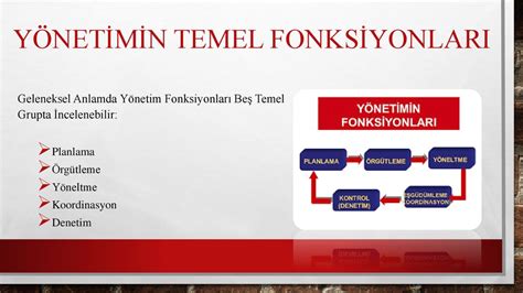 Yönetimin temel fonksiyonlari ppt indir