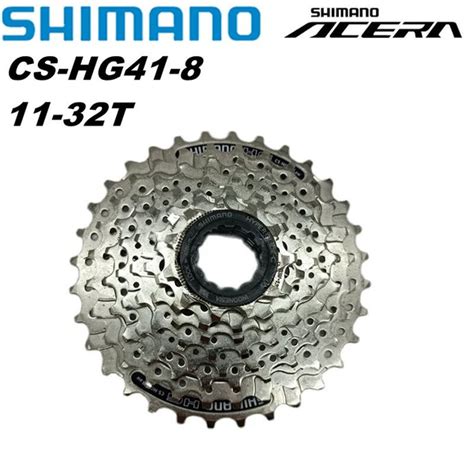 Комплект. Кассета для велосипеда Shimano CS-HG41, на 8 скоростей, 11 ...