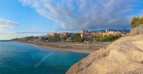 Beach Las Americas in Tenerife island - Canary — Stock Photo © Violin ...