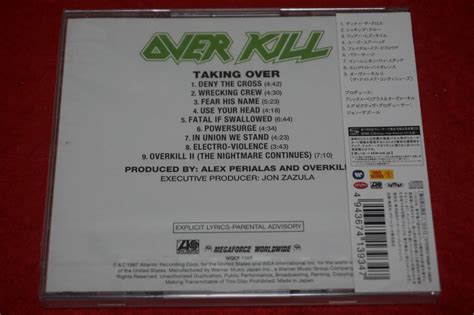 Yahoo オークション 【新品 未開封 初cd化 87年作】 Overkill Tak