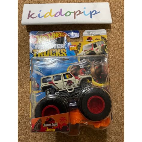 Hot Wheels Monster Truck Jurassic Park Jeep Shopee Singapore