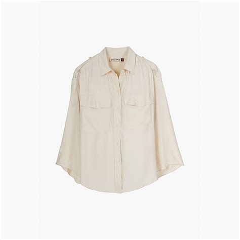 Camisa Fluida Nuestras Prendas Favoritas De Zara Srpls La L Nea M S