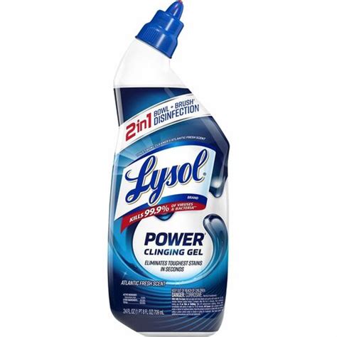 Lysol Toilet Bowl Cleaner 24 Fl Oz 0 8 Quart Atlantic Fresh