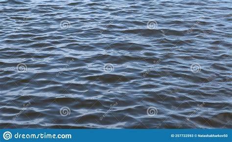 Dark Blue River Water Background Stock Image Image Of Ripples Banner