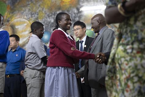 Chinese And Kenyan Leaders Celebrate School Donation Scholarship Cgtn