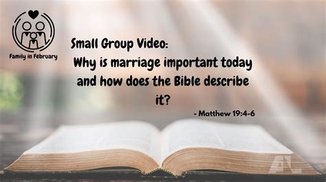 Why Is Marriage Important Today And How Does The Bible Describe It