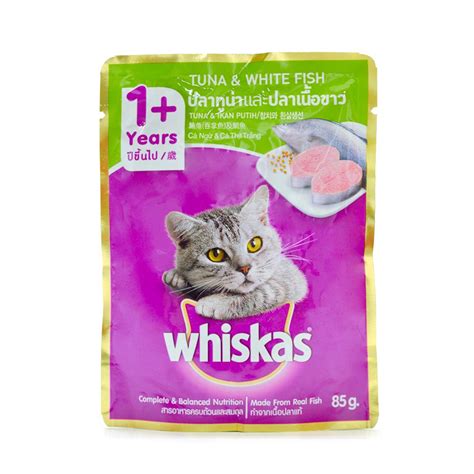 46768 Whiskas Tuna With White Fish 85g