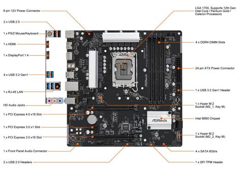 Asrock B M Phantom Gaming Lga Intel B Ddr Micro Atx