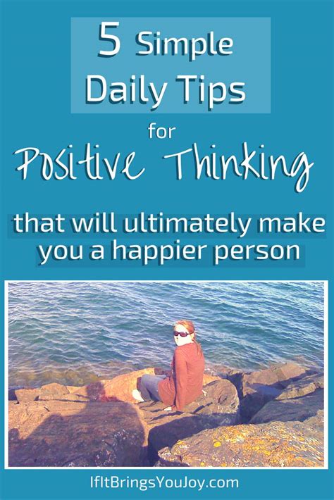 Tips Positive Thinking Ellen Burgan Coaching