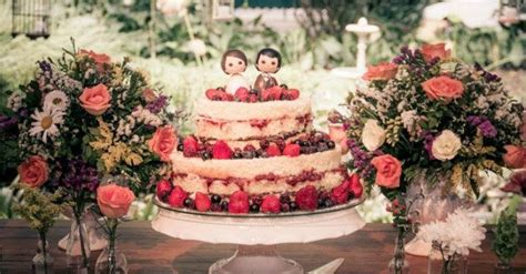 Guia Festas E Eventos Naked Cake O Bolo Inovador Que Est