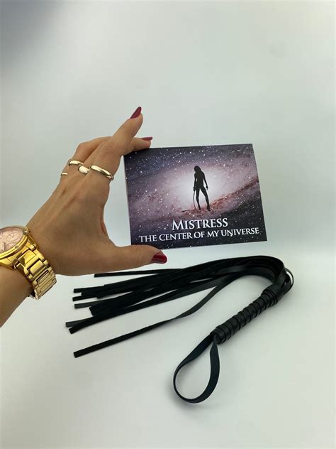 Mistress Slave Card Custom Message Card Femdom Dictionary Etsy