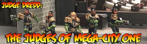 Judge Dredd The Judges Of Mega City One Warlord Games