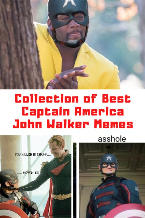 Collection Of BEST Captain America John Walker Memes