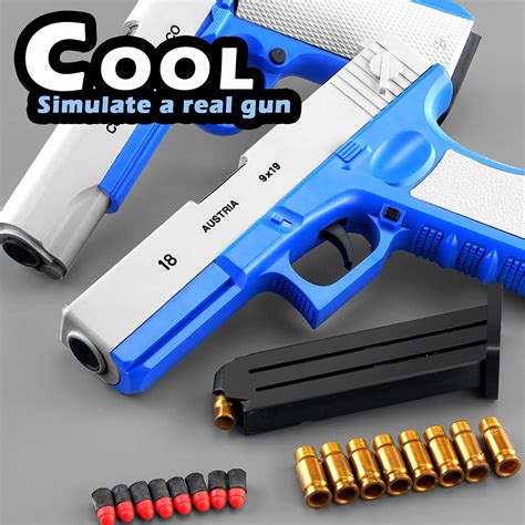 Toy Gun With Soft Bulletstoy Guns That Look Realtoy Pistol With