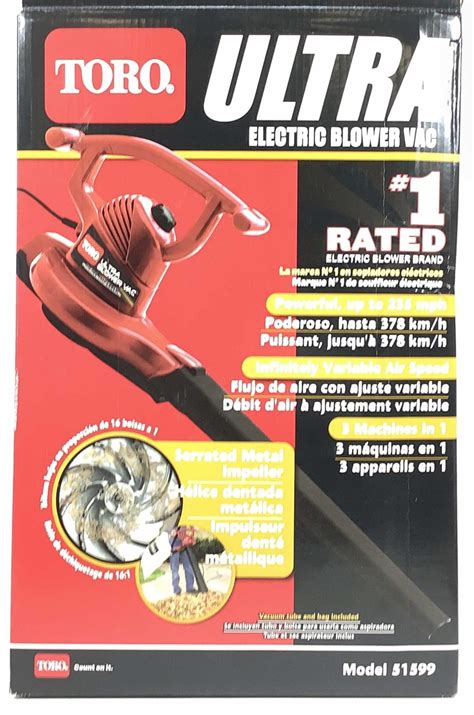 Lot Toro Ultra Electric Blower Vac