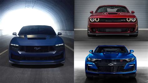 Descubrir 45+ imagen mustang vs camaro vs challenger vs charger ...