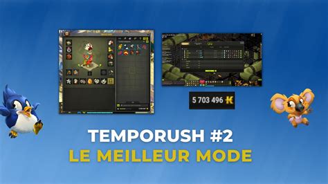 Le meilleur mode 105 à 150 sur Temporis 7 TempoRush 2 Dofus Osatopia