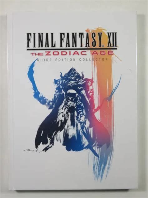 Guide Edition Collector Final Fantasy Xii The Zodiac Age Fr Neuf