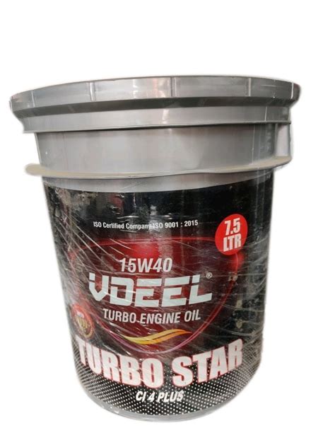 Automotive Synthetic Technology Vdeel 75 L Turbo Star Engine Oil