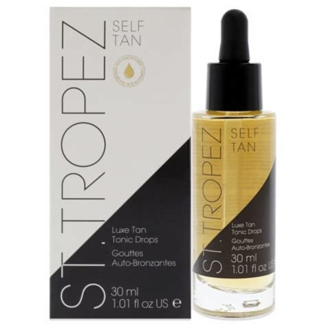 St Tropez Self Tan Tonic Glow Drops For Unisex Oz Drops Oz Kroger