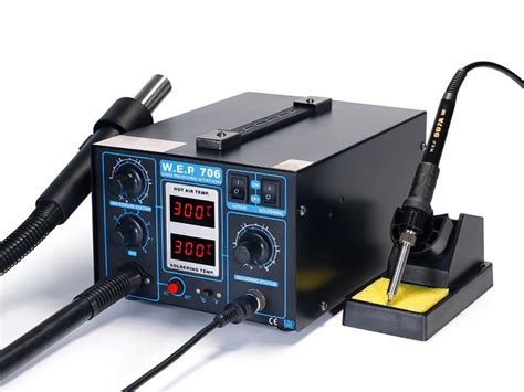 2in1 Blower Type Hot Air Rework Station With Soldering Iron Yihua