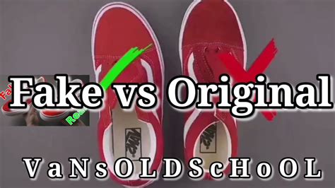 How To Spot Fake Vans Shoes L How Can You Tell If Sneakers Are Fake