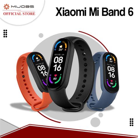 MiBand 6 AMOLED Mi Band 6 Smartwatch SpO2 ORIGINAL Lazada Indonesia