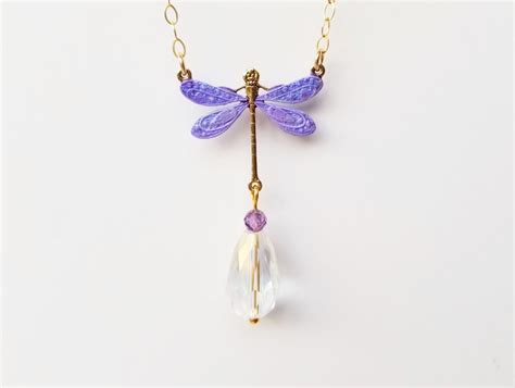 Dragonfly Necklace – Rene’s Jewelry Art