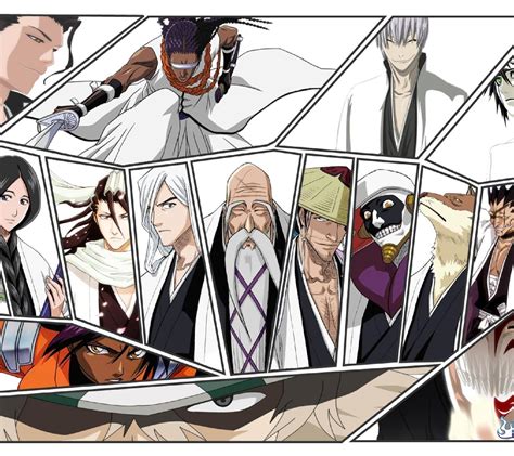 Bleach Captains Wallpapers - Top Free Bleach Captains Backgrounds - WallpaperAccess