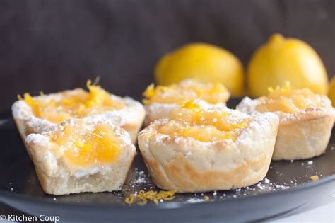 Lemon Curd Tartlets Kitchen Coup