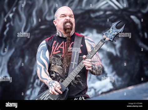 The American Thrash Metal Band Slayer Performs A Live Concert At The