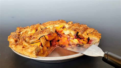 Peach Raspberry Pie Recipe