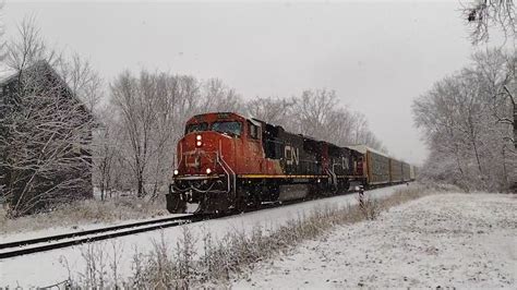 Cn Through New Haven Mi Youtube