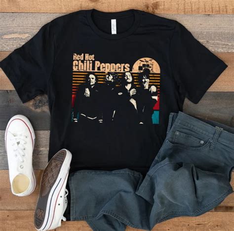 Red Hot Chili Peppers T Shirt RHCP Shirt Rock Shirt For Red Chili Fans