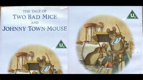 Tale Of Two Bad Mice Johnny Town Mouse By Beatrix Potter YouTube