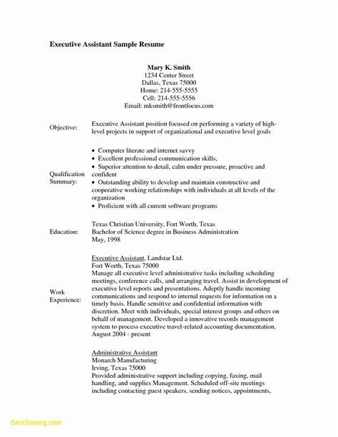 Stunning Administrative Assistant Objective Statement Web Developer Resume Template Free