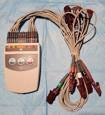 Ge Cam Acquisition Module Mac Hd Ecg Ekg Leads And Clips