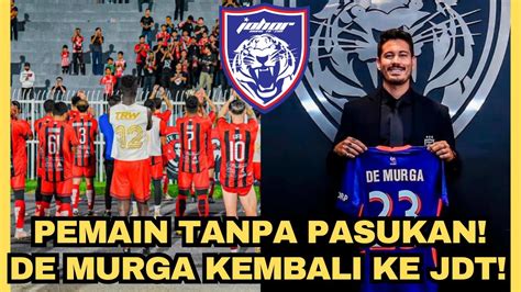 DISAHKAN HARI INI PEMINAT MERAIKAN ADAKAH DE MURGA AKAN KEMBALI KE