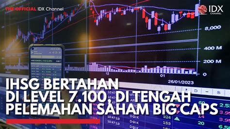 Ihsg Bertahan Di Level Di Tengah Pelemahan Saham Big Caps Idx