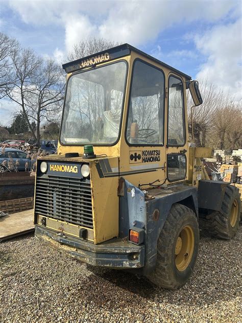 Komatsu Loading Shovel Komatsu Hangomag E Loading Shovel Working