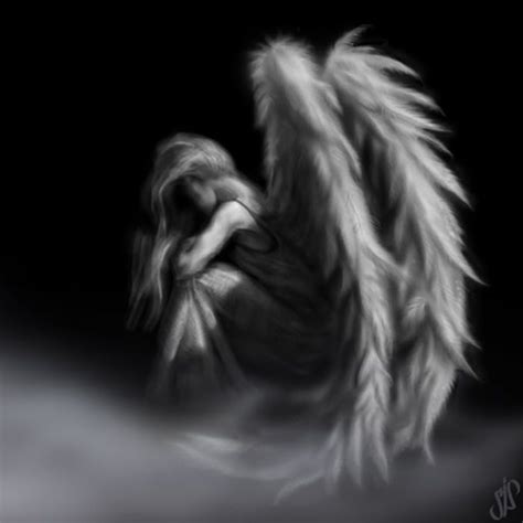 Black White Photo Gallery Angels Black And White Angel Picture By