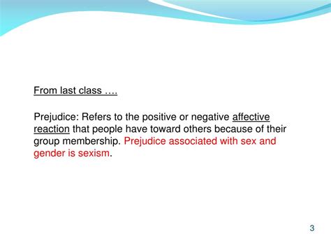 Ppt Psychology Psychology Of Gender And Sex Differences Lecture