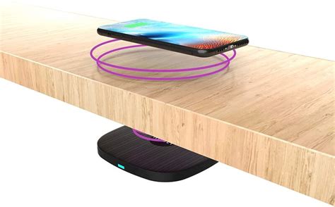 Desk Mountable Wireless Chargers Invisible Wireless Charger