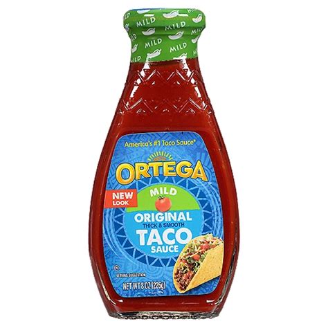 Ortega Taco Sauce - Mild, 8 oz