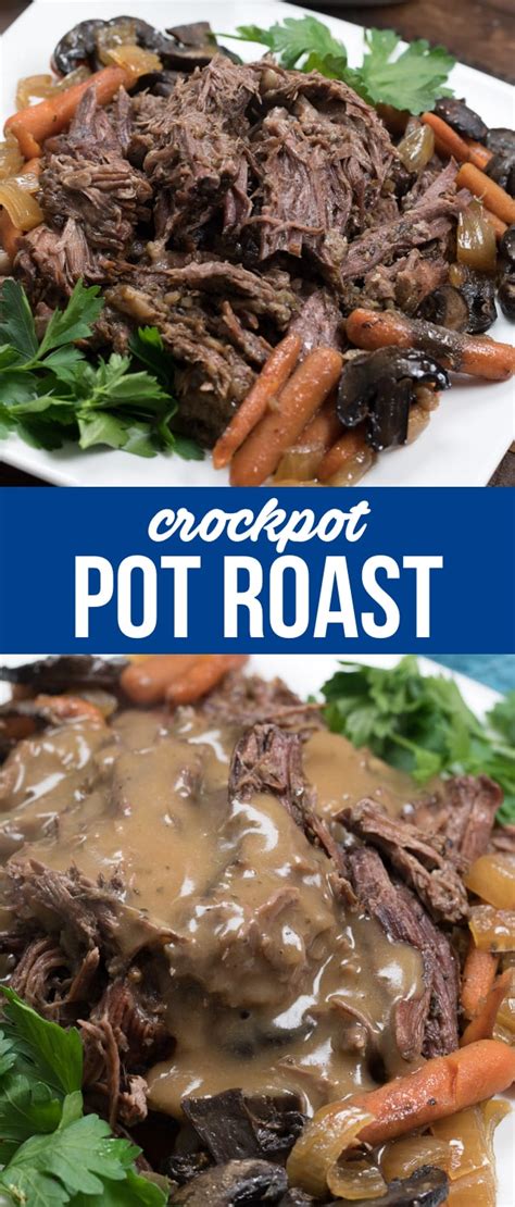 Crockpot Pot Roast With Gravy Crazy For Crust